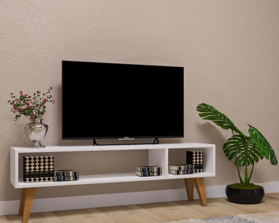 TV Table with Shelves ideas