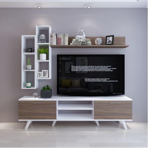 best TV Table with Shelves